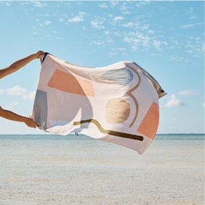 RARE! NWT Madewell in Residence x Kit Agar Beach Towel
